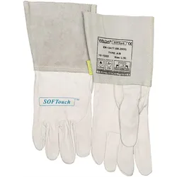 Weldas Schweißerhandschuhe natur EN 388 EN 12477 EN 1149-2 Gr. L (9)  - 10-1005-L