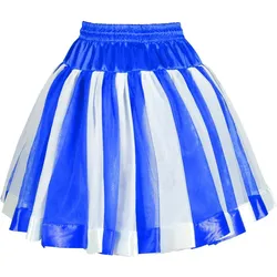Thetru Petticoat blau-weiss gestreift (One Size)