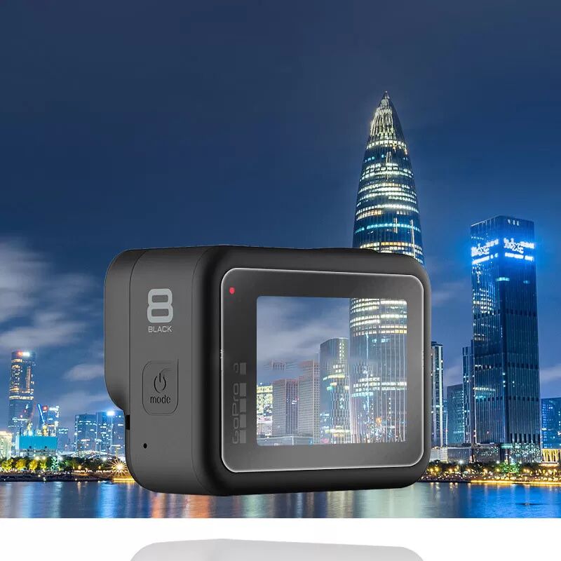 INF Kit de protection d'écran en verre trempé pour GoPro HERO 7 Black
