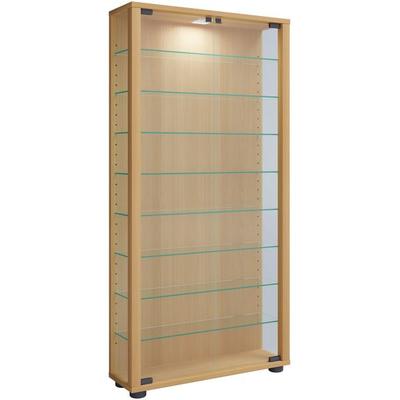 Holz Glas Stand Vitrine Sammelvitrine Lumo Maxi