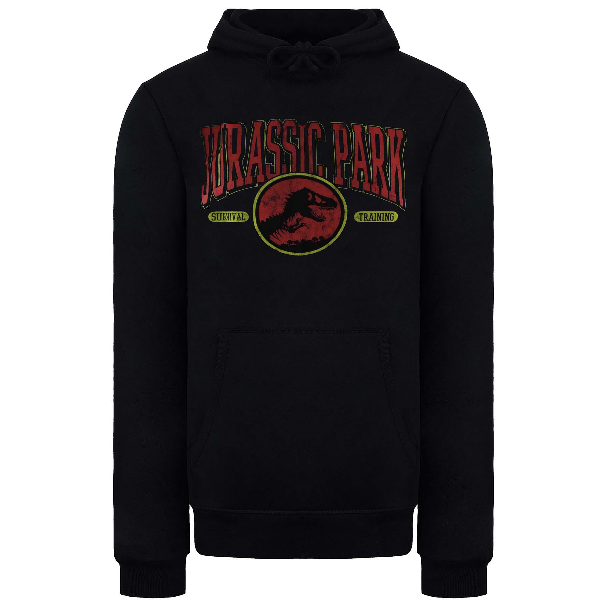 Jurassic Park Survival Herren Schwarz Hoodie