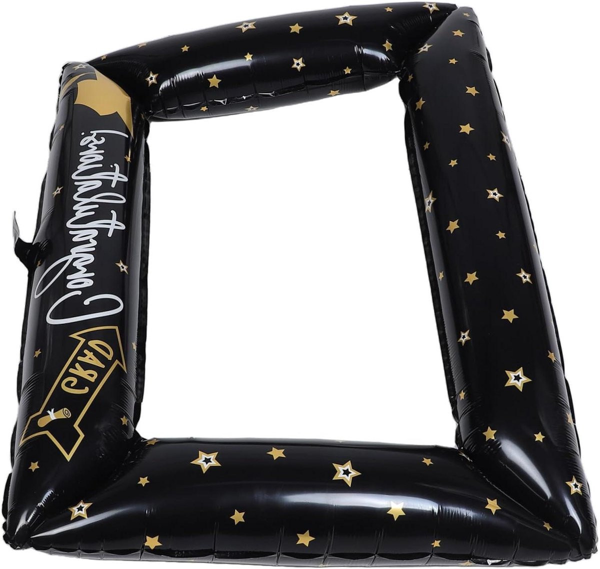 Opblaasbaar Selfie Frame Fotolijst voor Feestdecoratie - Zwart - 60 x 85 cm