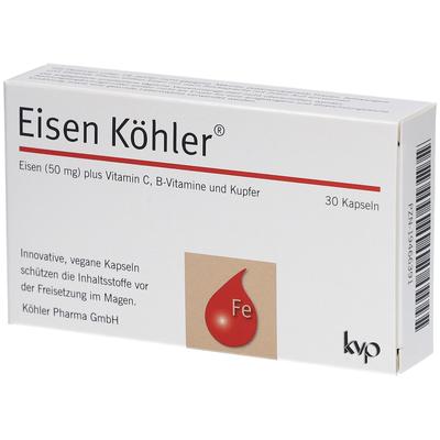Eisen Köhler Kapseln 30 St