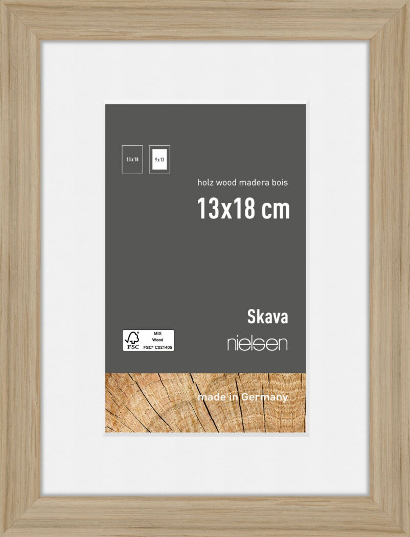 Nielsen Skava 6332102 13x18cm Eiche