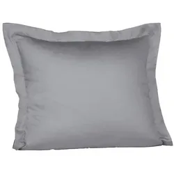 fleuresse Satin-Kissenbezug Satin 35 x 40 cm Grau Stein