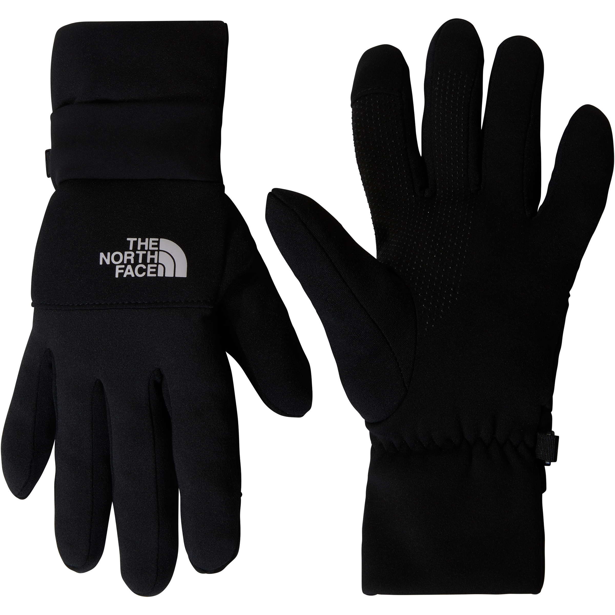 The North Face Etip Trail Fingerhandschuhe schwarz Größe L Trailrunning Winddicht
