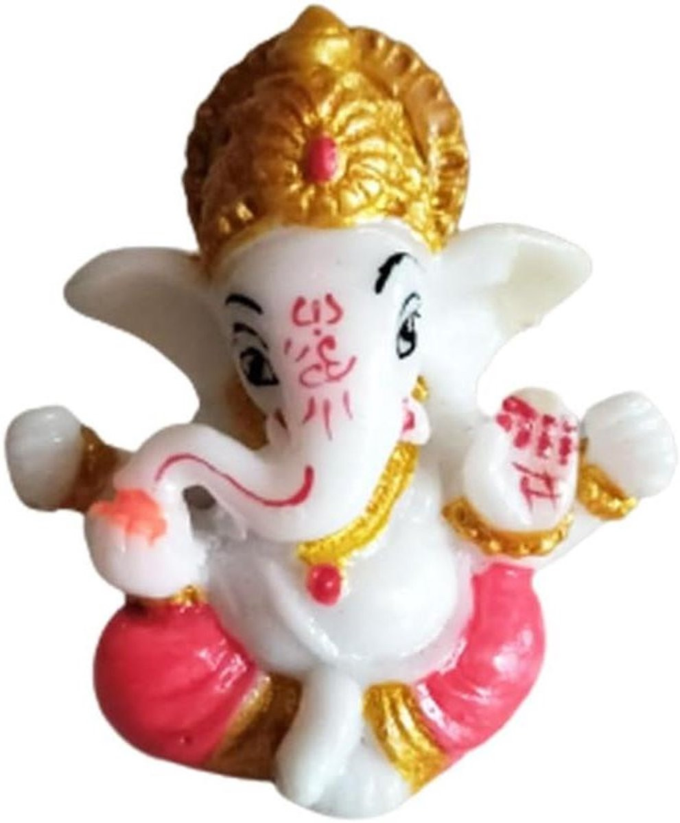 Ganesha Standbeeld - Rood - 66 cm
