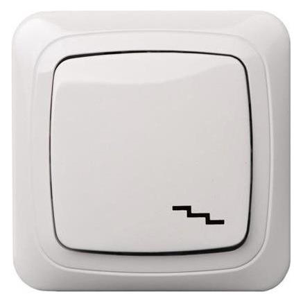 Liregus Switch Underplaster Unframed 1+1 White (33038137)