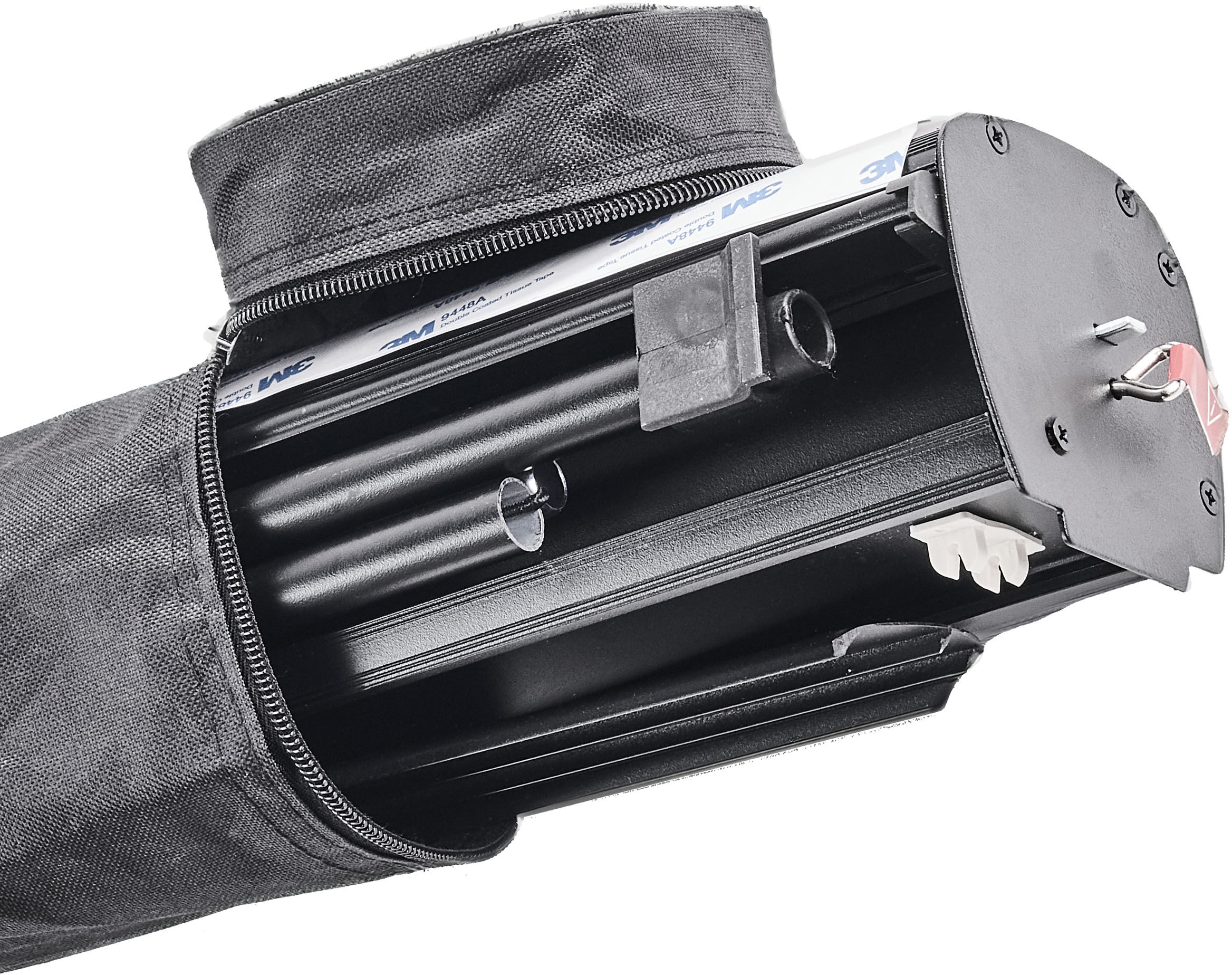 SPRINTIS Roll Up Standard, sans impression, 200 x 100 cm   noir, aluminium