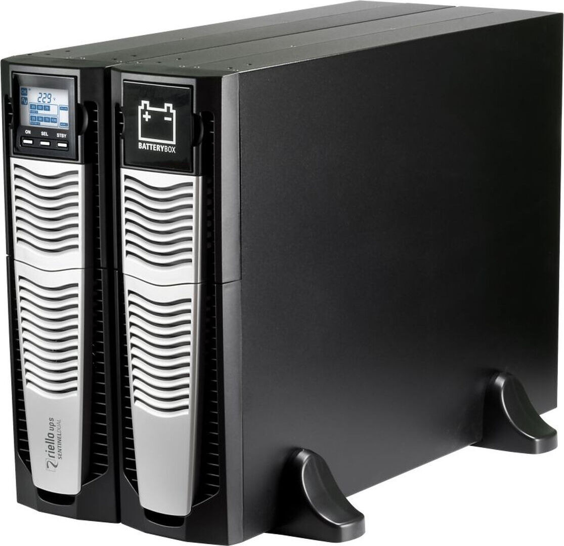Riello Sentinel Dual SDU Dubbele Conversie UPS, 8 kVA, 8000 W, Sinusgolf, 184 V, 240 V