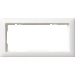 Gira Abdeckrahmen 2-fach reinweiß Standard55 100204