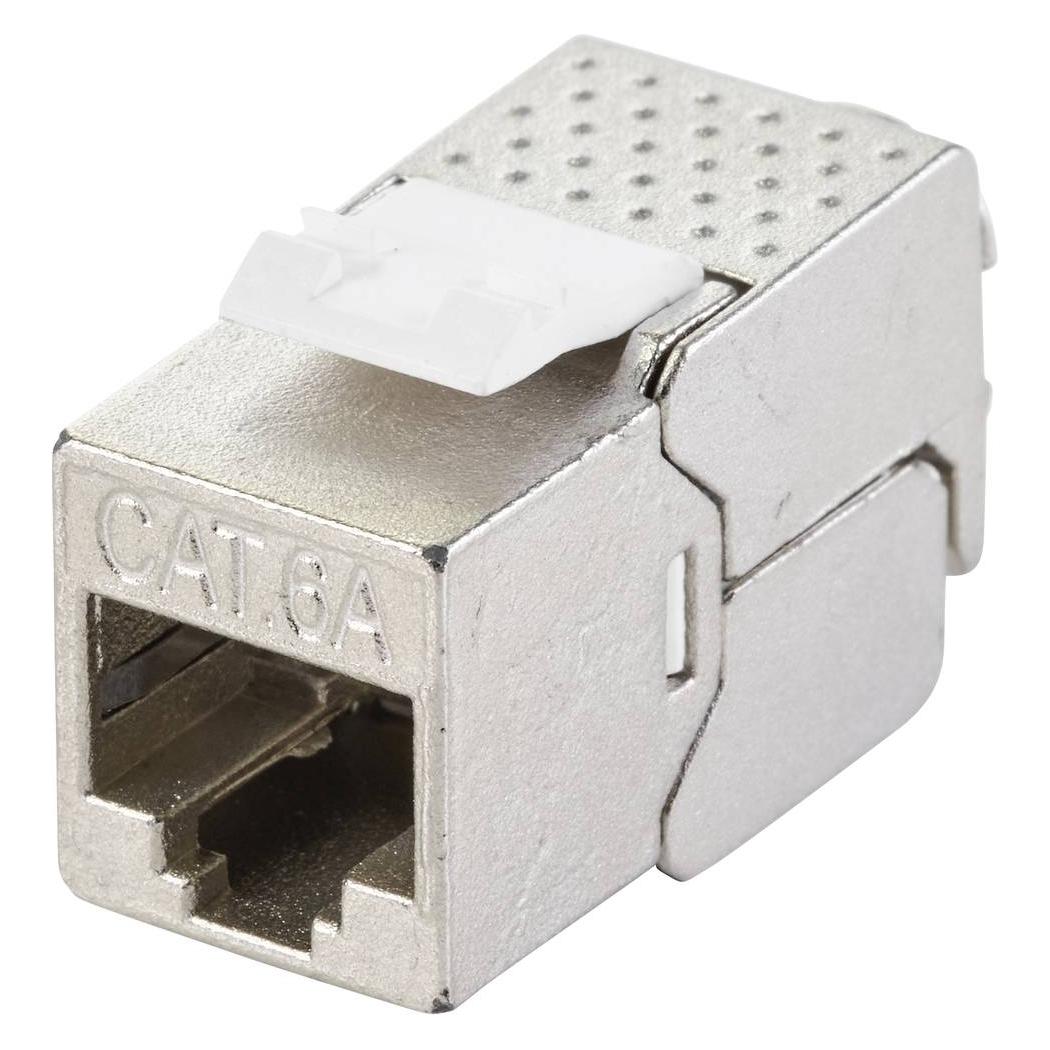 Renkforce RF-5250452 RJ45-Einbaumodul Keystone CAT 6a (Keystone Modul) (RF-5250452)