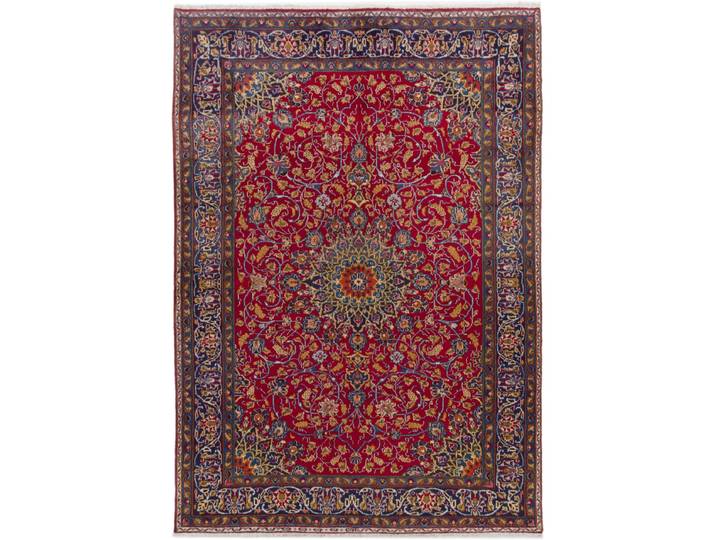 Mashhad Teppich 205x288 Handgeknüpft Orientteppich Perserteppich Wolle