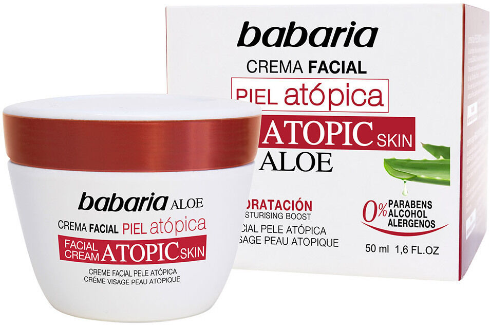 Babaria Face Cream With Aloe Vera For Atopic Skin 50 ml 50 ml