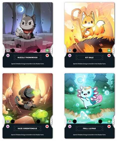 Casting Shadows Strategic Board Game from TeeTurtle, Fantasy-Themed, 1-2 Players