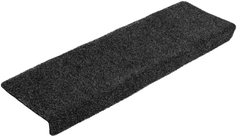 Wade Logan Breuer Non-Slip Stair Tread Black 65cm L X 21cm W