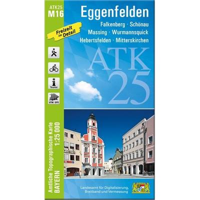 ATK25-M16 Eggenfelden (Amtliche Topographische Karte 1:25000), Sonstige von , Landesamt für Digitalisierung, Breitband und Vermessung, Bayern,