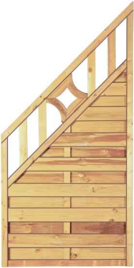 TETZNERJENT Antik-Light-Serie Ecke 90 x 180/90 cm 08436715