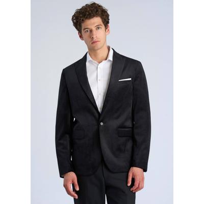 Anzugsakko LINDBERGH "Sakko Relaxed Fit", Herren, Gr. 54, schwarz, Obermaterial: 100% Polyester. Futter: 95% Polyamid, 5% Elasthan, Sakkos