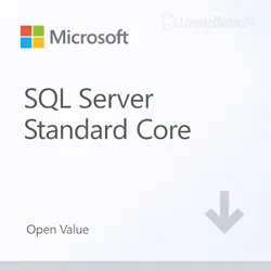 Microsoft SQL Server Standard Core | Open Value Lizenz | Core-basierte SQL Datenbankplattform