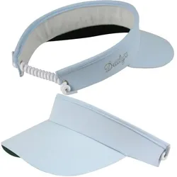 Daily Golf Marina Damen Visor mit Spiralband hellblau