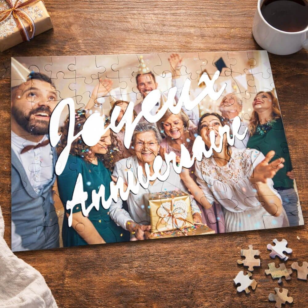 Ocadeau Puzzle Joyeux Anniversaire