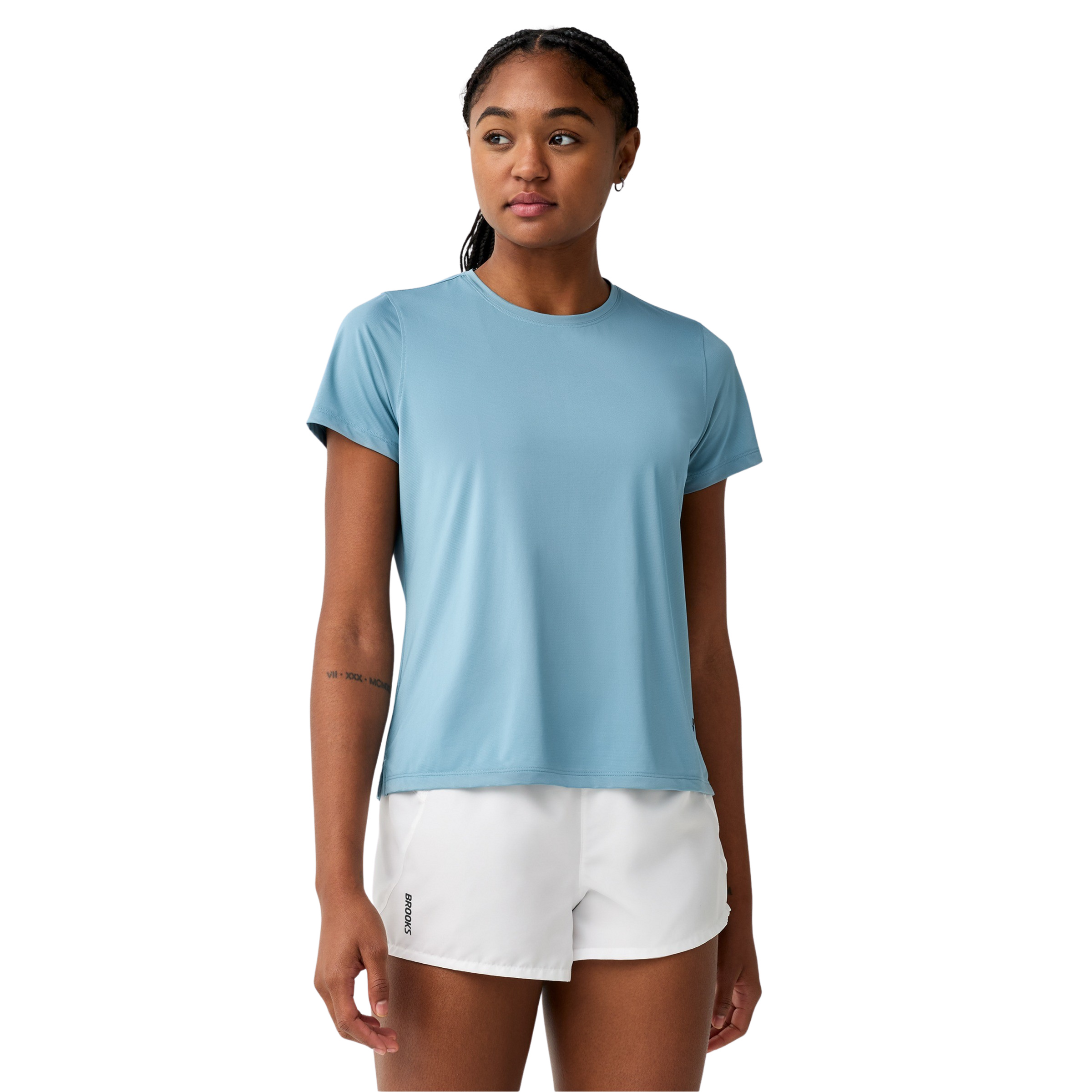 Brooks Dash Damen T-Shirts blau Größe XS Schnell trocknend