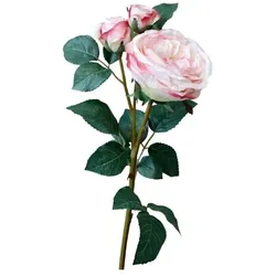 Chic Antique Fleur Rose Kunstblume, H58 cm, rosa