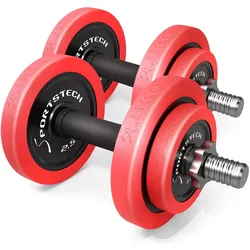 Sportstech, Hanteln, (4 x 1.25 kg, 4 x 2.5 kg)