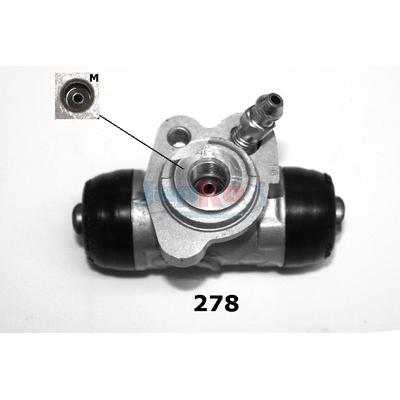 JAPKO Radbremszylinder 67278 Hinterachse für DAIHATSU TOYOTA
