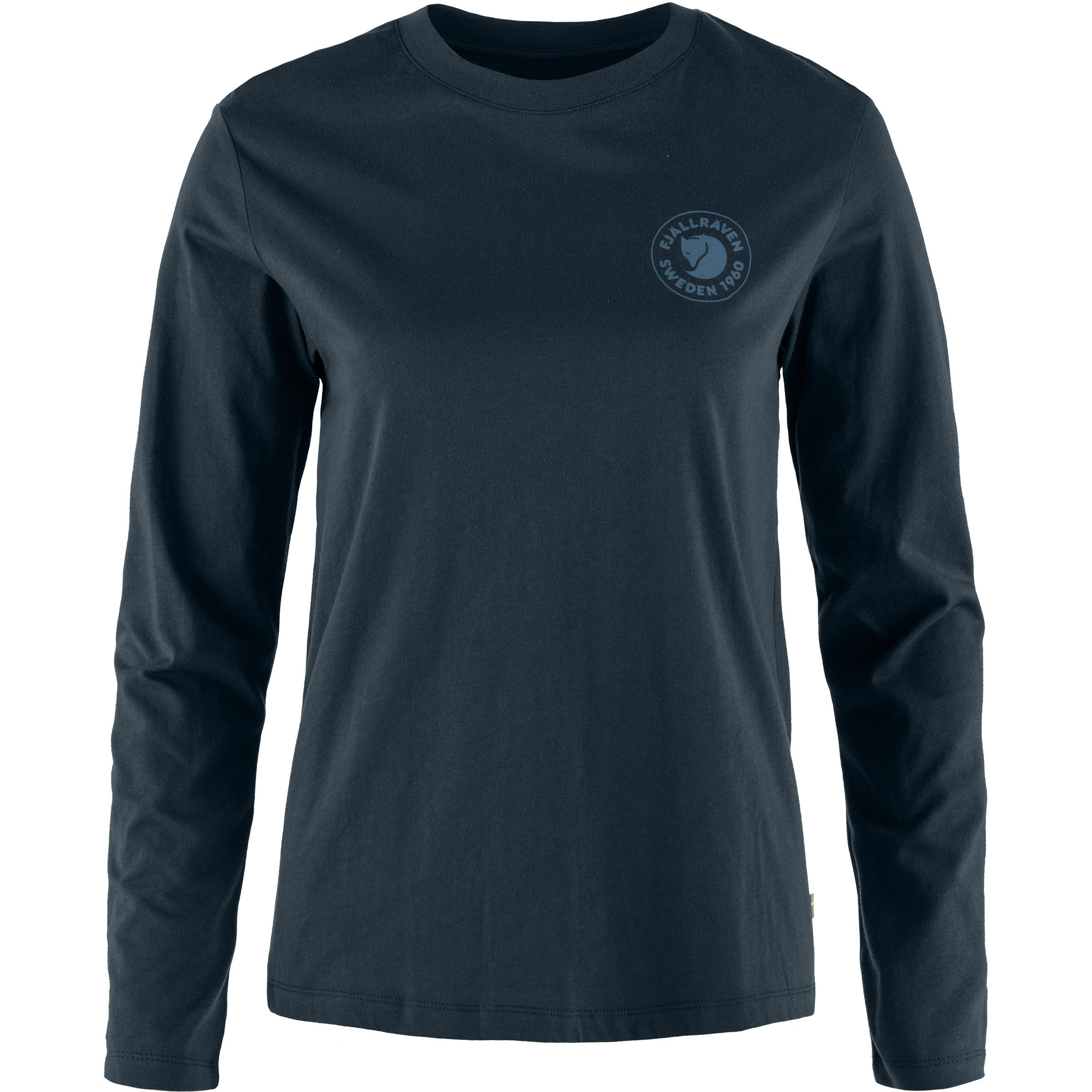 Fjällräven 1960 Logo Damen Longsleeves blau Größe M Camping Hautfreundlich