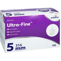 ULTRA-FINE Pen-Nadeln 5 mm