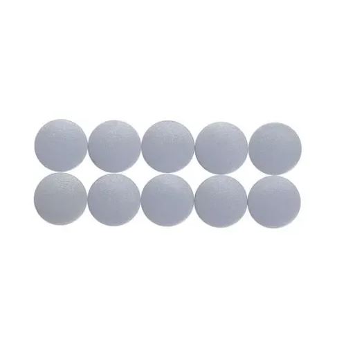 MAUL Magnete grau, Kunststoff Ø 1,5 cm, 10 St.