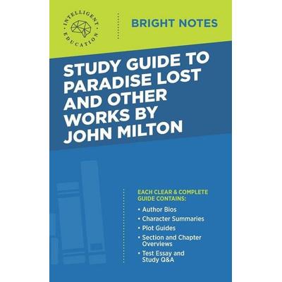 Study Guide to Paradise Lost and Other Works by John Milton, Taschenbuch von , Dexterity, 978-1-64542-276-1