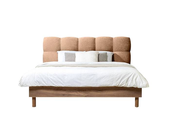 Bett BOBOCHIC KUMO 160x200cm mdf rosa