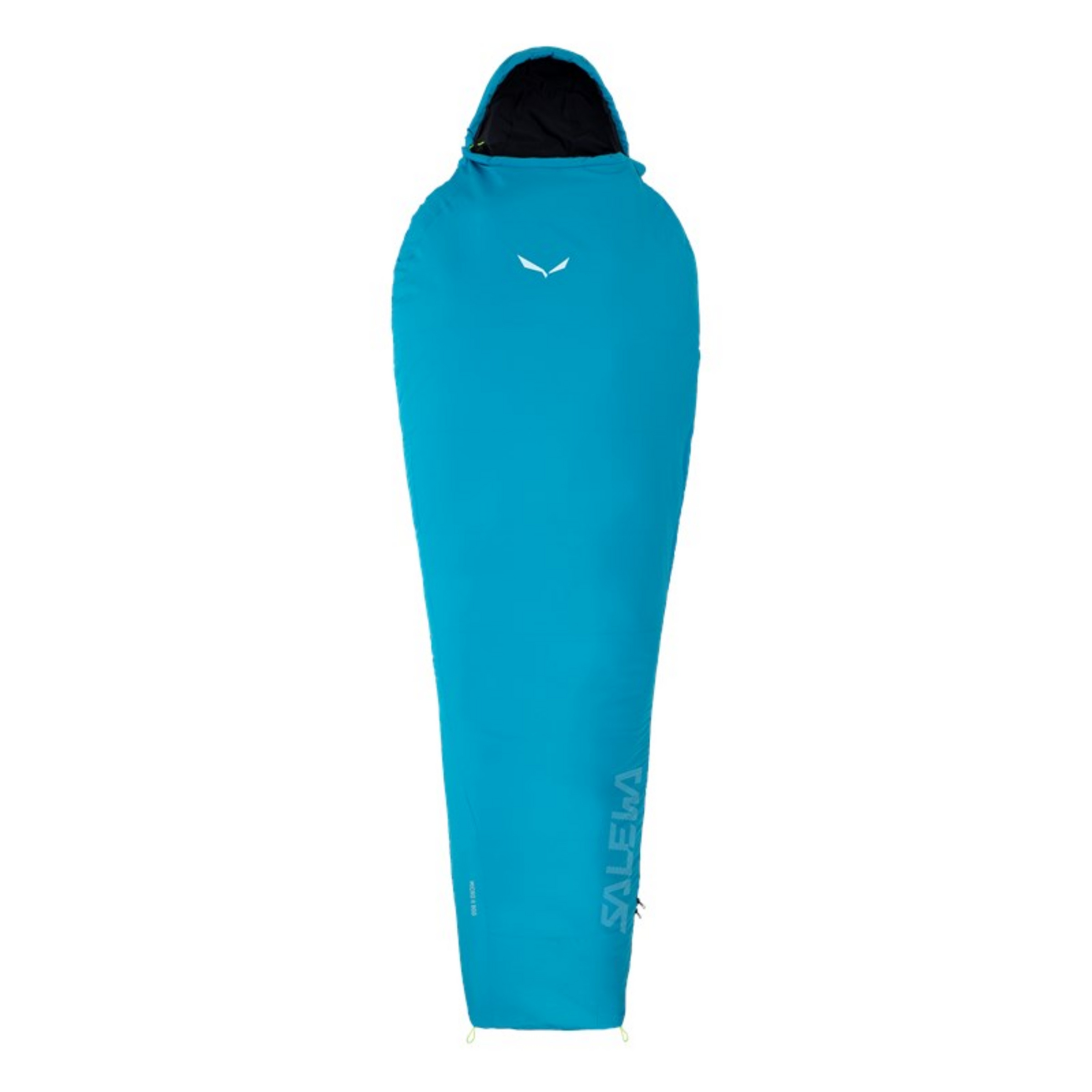 Salewa Micro II 800 Schlafsack Kunstfaserschlafsäcke blau Größe max. 185cm Camping Wasserabweisend