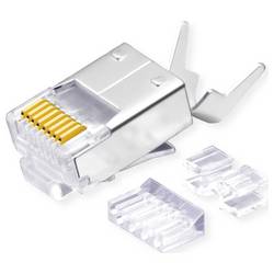 Roline ROLINE 21.17.3095 Drahtverbinder RJ-45 Transparent 21.17.3095 RJ45 Stecker Transparent 10 St.