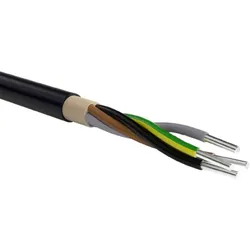 Alu-Erdkabel NAYY-J 4 x25 RE - Meterware