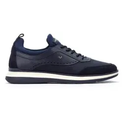 Martinelli für Herren. 1606-2733X1 Walden Leder Turnschuhe navy (40), Wohnung, Schnürsenkel, Lässig, Marine