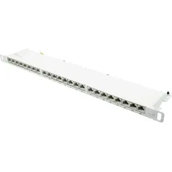 GC N0143 - 19" Patchpanel , 24-Port, Cat.6a, 0,5 HE