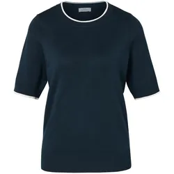 Tchibo - Feinstrickpullover - Damen - Gr. L - dunkelblau