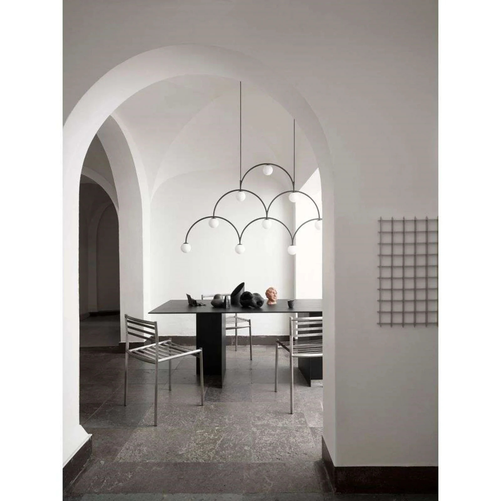 Pholc Bounce 169 Hanglamp Black/Opal - Metaal