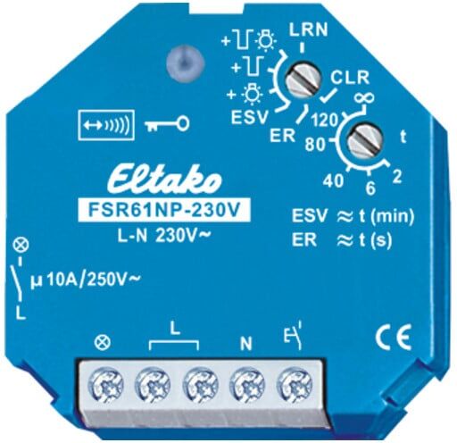 Eltako Relais à impulsion radio FSR61NP-230V (30100030)