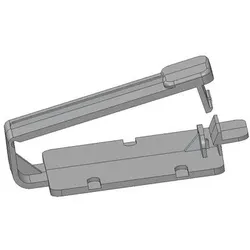 N&L Elektrotechnik, Kabelhalter, N & L Kabelhalter Befestigungsclip selbstklebend 555ST halogenfrei, UV-stabili
