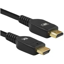 SCP 992-UHS-3M Ultra High Speed HDMI - HDMI Max 7680x4320 60Hz 4:4:4 Sort 3m (3 m), Videokabel, Schwarz