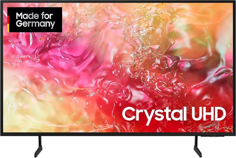 Samsung 43" Crystal UHD 4K DU7179 Tizen OS Smart TV (2024), 109,2 cm (43"), 3840 x 2160 Pixel, Kristall, Smart-TV, WLAN, Schwarz