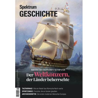 Spektrum Geschichte 1/2025 - Britische Ostindien-Kompanie, Taschenbuch von Spektrum der Wissenschaft, Spektrum der Wissenschaft, 978-3-95892-937-1