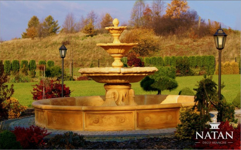 Fontaine Zierbrunnen Springbrunnen Decoratieve Tuinskulptuur voor de Tuin of Vijver