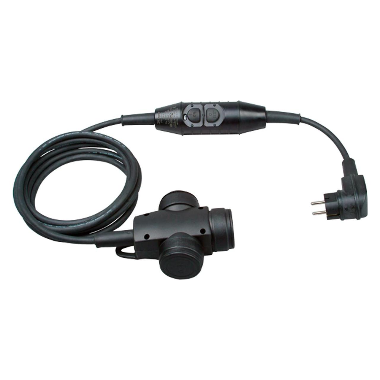 Bachmann PRCD-S Lg 3.15m 230V 16A 30mA earthing contact exten. H07RN-F 3G1.5mm (3.15 m) (919.015)