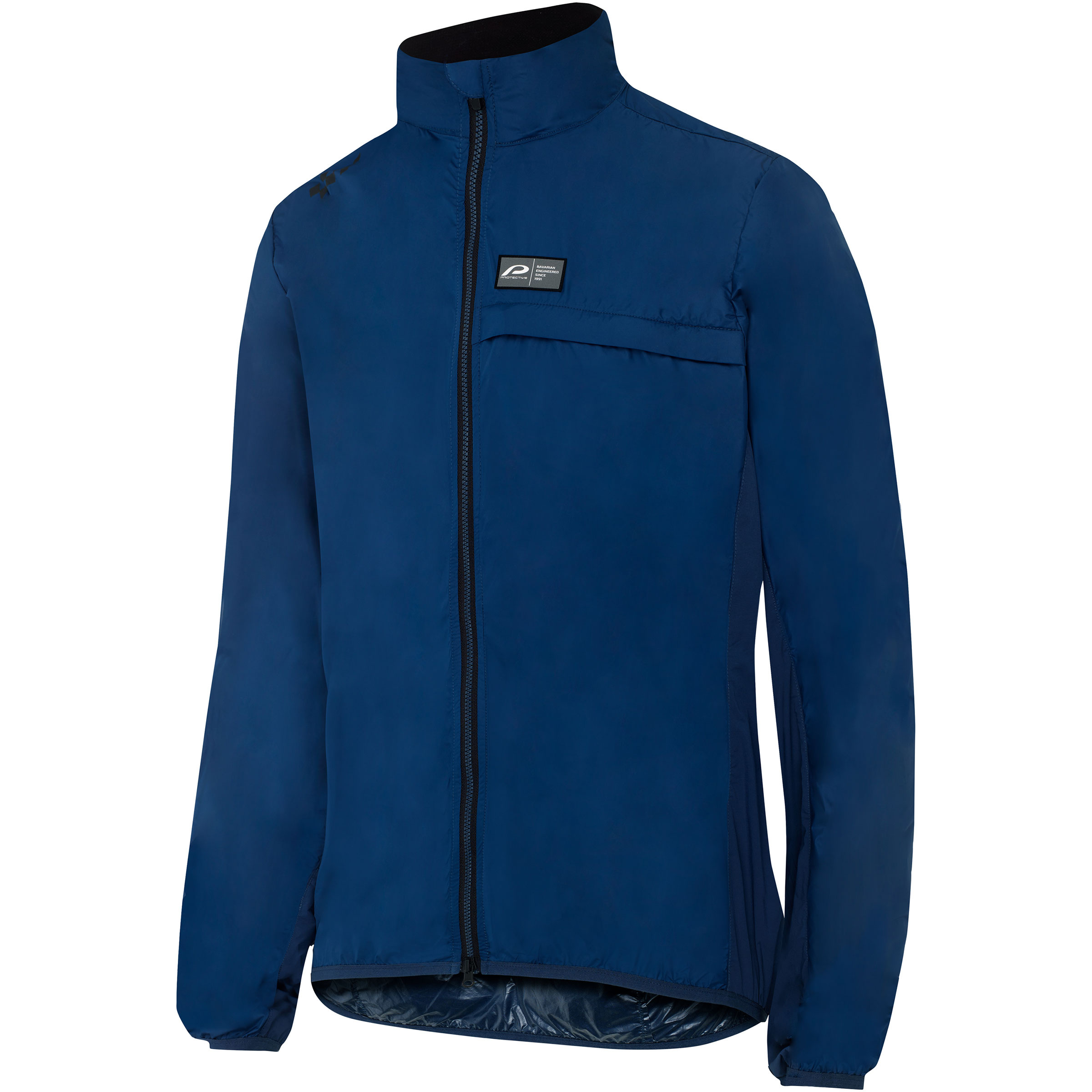 Protective Eazy Herren Fahrradjacke blau Größe S Mountainbike Klein verpackbar Wasserabweisend